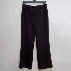 Women's Dress Pants Size 6 Petite Brown Lined